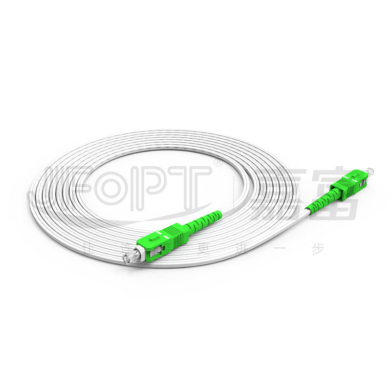 Wewnętrzny kabel kroplowy w kształcie motyla Jednordzeniowy 2-rdzeniowy kabel światłowodowy FRP