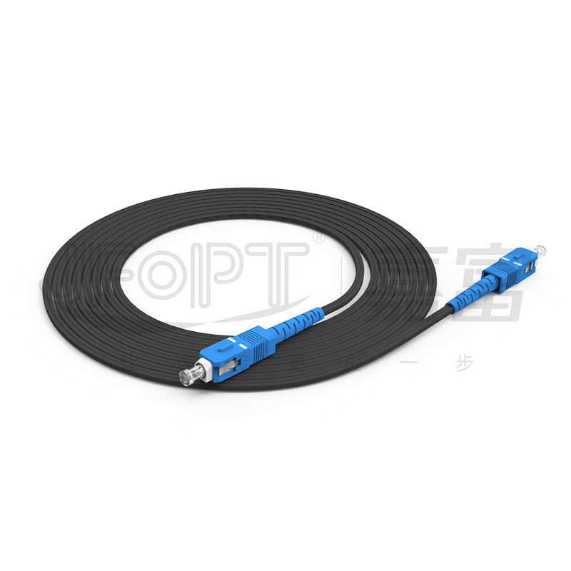 Wewnętrzny kabel kroplowy w kształcie motyla Jednordzeniowy 2-rdzeniowy kabel światłowodowy FRP