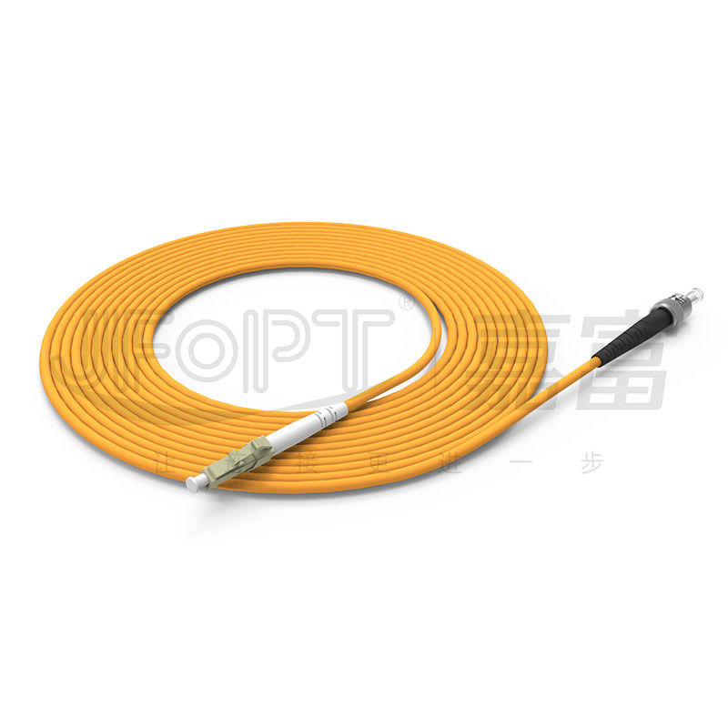 3,0 mm jednordzeniowy wewnętrzny kabel światłowodowy Przędza aramidowa PVC LSZH UL Ognioodporny