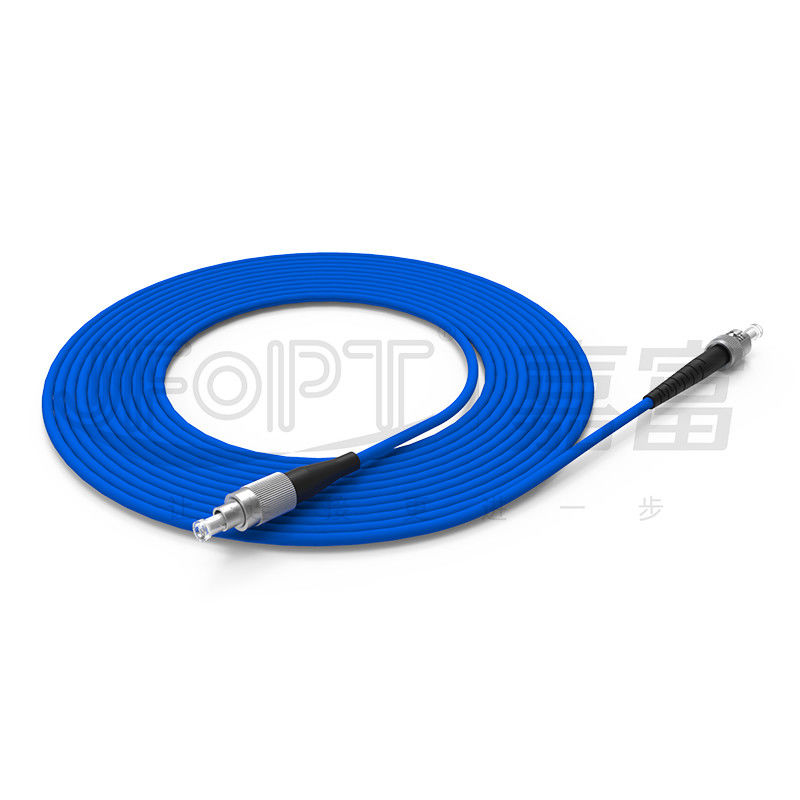 Uni Tube Simplex Duplex Armored Fibre Patch Cord Wzmocniony przędzą aramidową