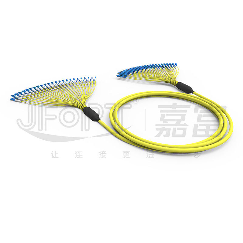 Pakiet LC-SC Wstępnie zakończony kabel światłowodowy 48 rdzeni 2,0 mm rozgałęzień G652D G657A1