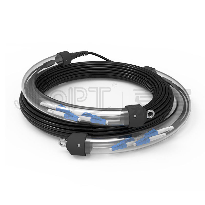 LC/UPC-LC/UPC Patch Cord 12-96 Rdzeń G652D/G657A1/G657A2 Ścisłe buforowane z zestawem wyciągania oka