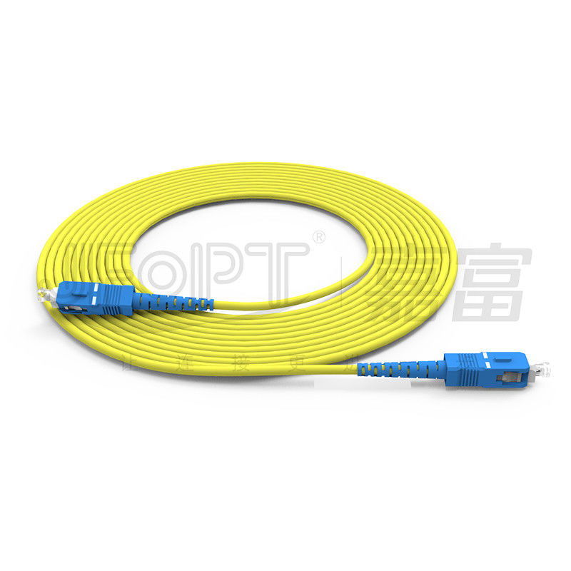 Kabel światłowodowy SC UPC/APC End Face dla sieci Długość może być dostosowana