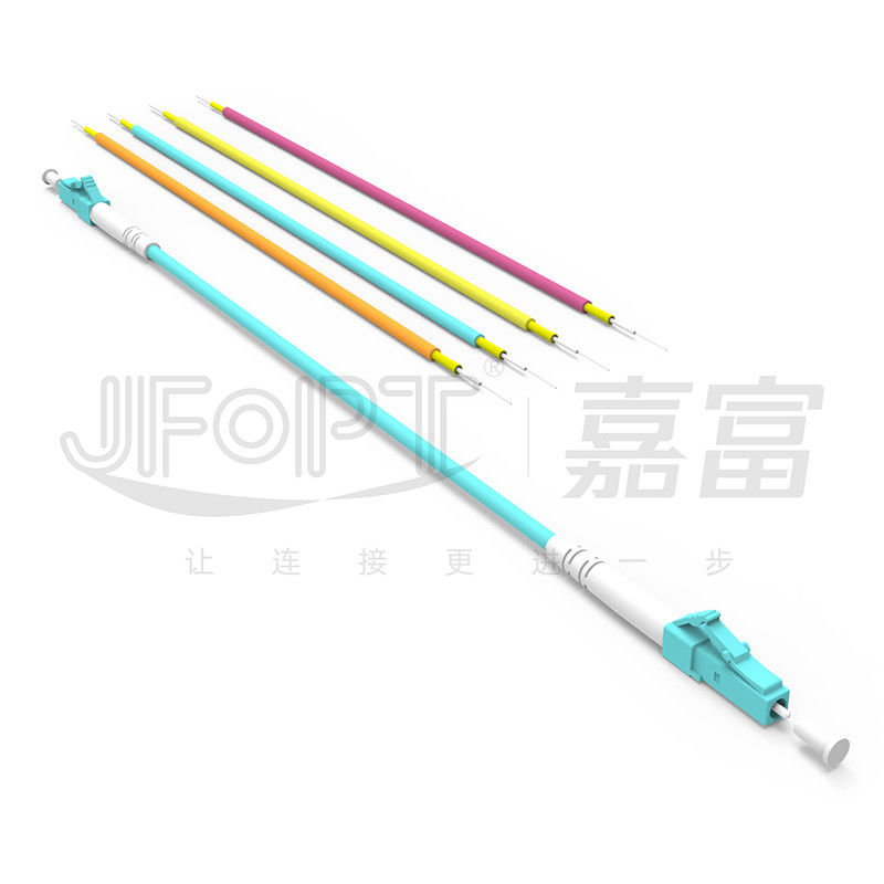 Wielowarstwowy 2,0 mm LC/APC SX Fiber Optic Patch Cord do szybkiej transmisji danych