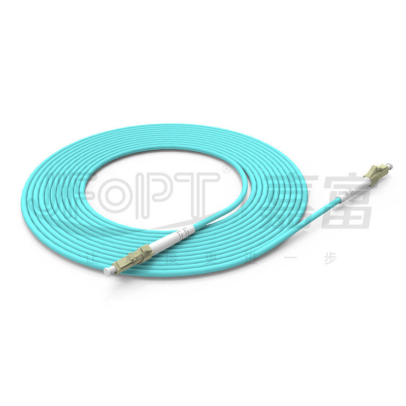 Wielowarstwowy 2,0 mm LC/APC SX Fiber Optic Patch Cord do szybkiej transmisji danych