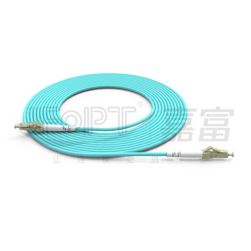 Wielowarstwowy 2,0 mm LC/APC SX Fiber Optic Patch Cord do szybkiej transmisji danych