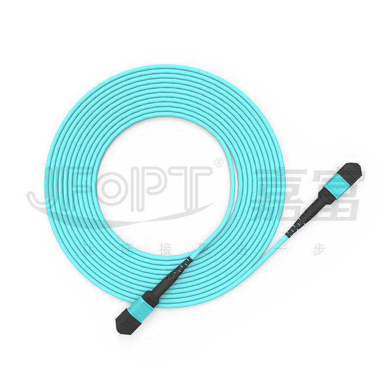10 Gigabitów MPO patch cord Szybkie podłączenie do sygnału optycznego w pokoju komputerowym
