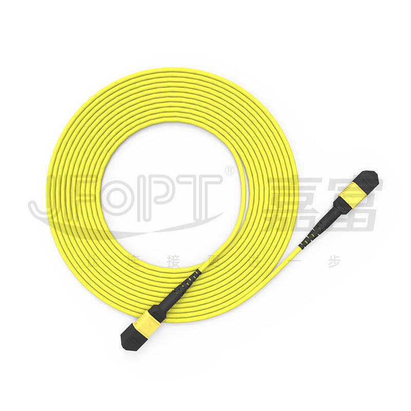 10 Gigabitów MPO patch cord Szybkie podłączenie do sygnału optycznego w pokoju komputerowym