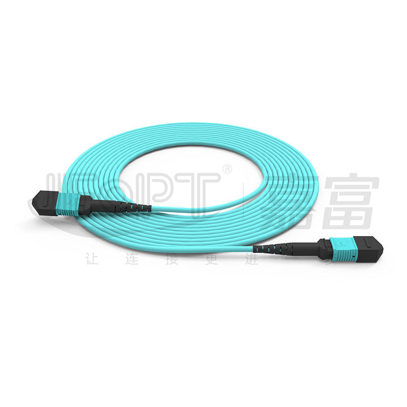 10 Gigabitów MPO patch cord Szybkie podłączenie do sygnału optycznego w pokoju komputerowym