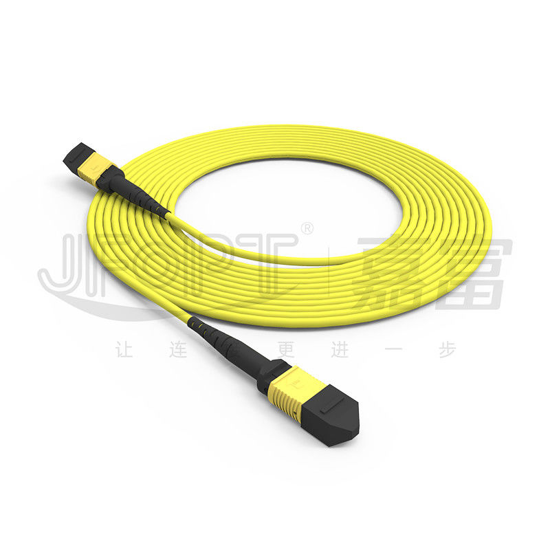 10 Gigabitów MPO patch cord Szybkie podłączenie do sygnału optycznego w pokoju komputerowym