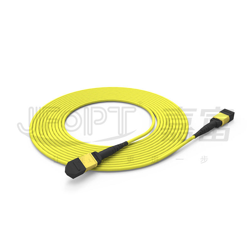 12 rdzeni MPO Kabel trunkowy LSZH 2,0 mm/3,0 mm niska strata Kabel jednorurkowy MPO