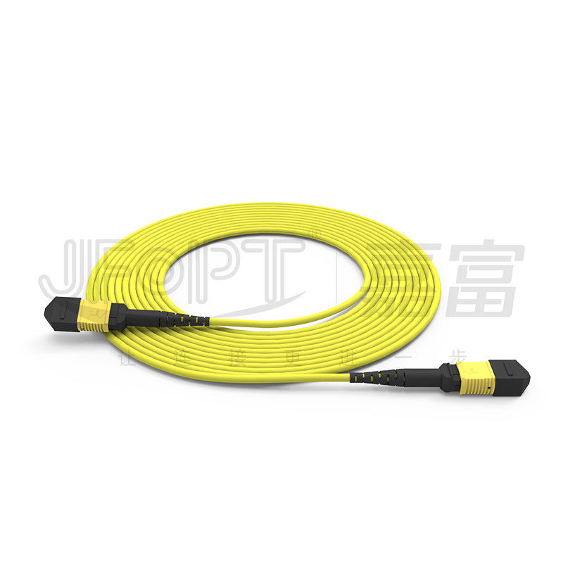 12 rdzeni MPO Kabel trunkowy LSZH 2,0 mm/3,0 mm niska strata Kabel jednorurkowy MPO