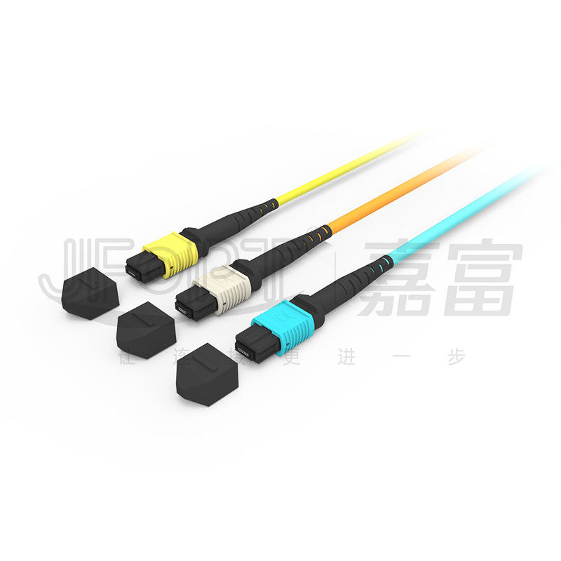 850nm Multimode Low Loss Ferrule MPO Trunk Cable Wielojadrowy Lasy Optyczne Patch Cord