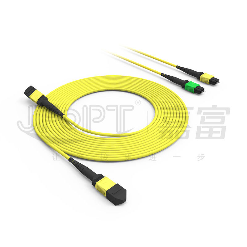 MPO Patch Cord SM 12 rdzeni kabel cena optyczny kabel światłowodowy kabel wewnętrzny na zewnątrz światłowodowy kabel optyczny